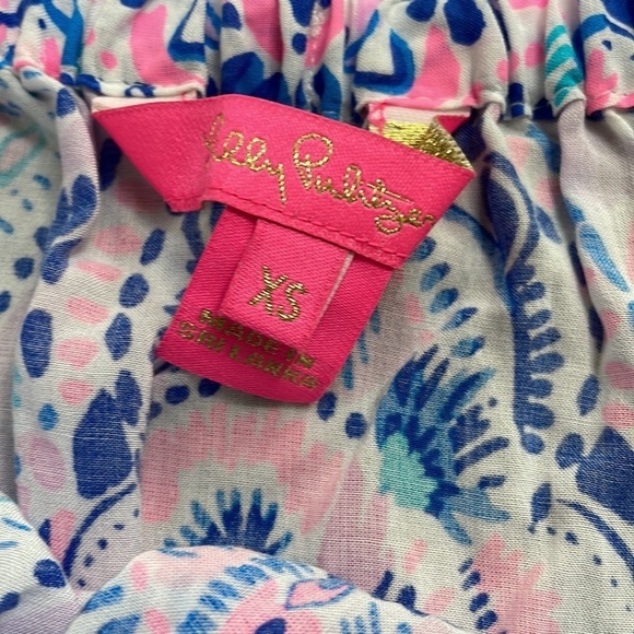 Lilly Pulitzer Nevie Top Resort White Time To Shine - Picture 5 of 10